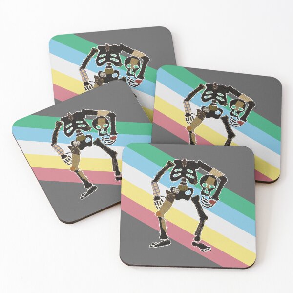 Item preview, Disability Pride - Decapitated Skeleton Flag designed and sold by BeccaPaintmore.