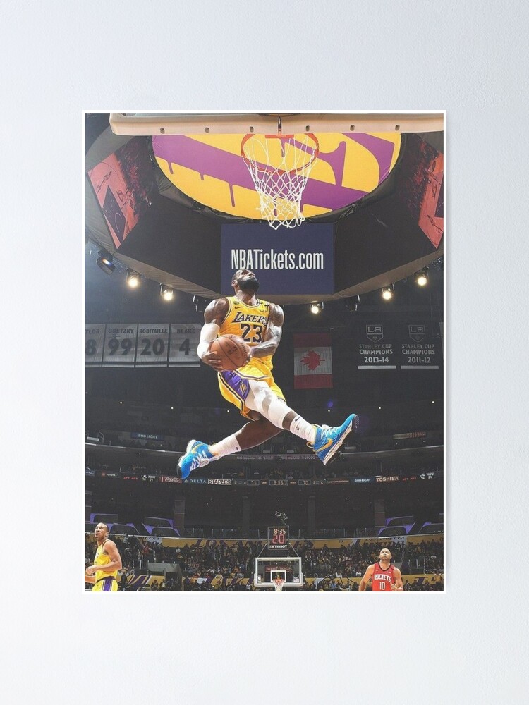 LAKERS LEBRON JAMES  Sports graphic design, Sport poster design