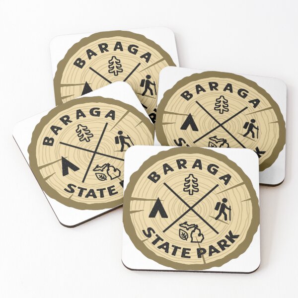 Item preview, Baraga State Park Log Slice designed and sold by VanyaKar.