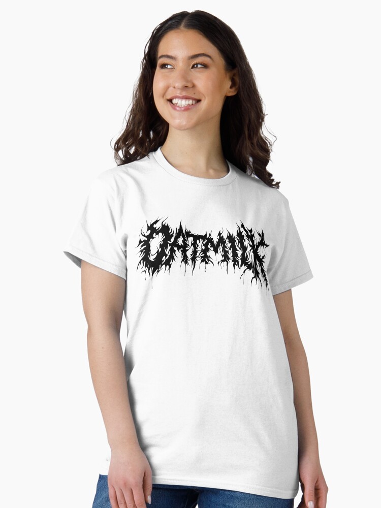 Thumbnail 1 of 7, Classic T-Shirt, Oat Milk Is Metal designed and sold by panikki.