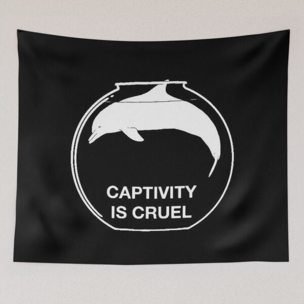 Item preview, Captivity Is Cruel designed and sold by Kelly Fairchild.