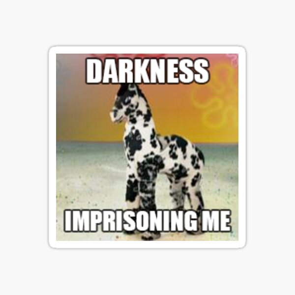 Item preview, George the Zebra- Darkness Imprisoning Me designed and sold by yogurtspill.
