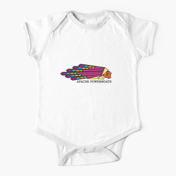The Tribe of Apache Short Sleeve Baby One-Piece