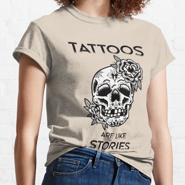 Tattoo Artist  Rock Metal punk Funny printed T-Shirt 1 