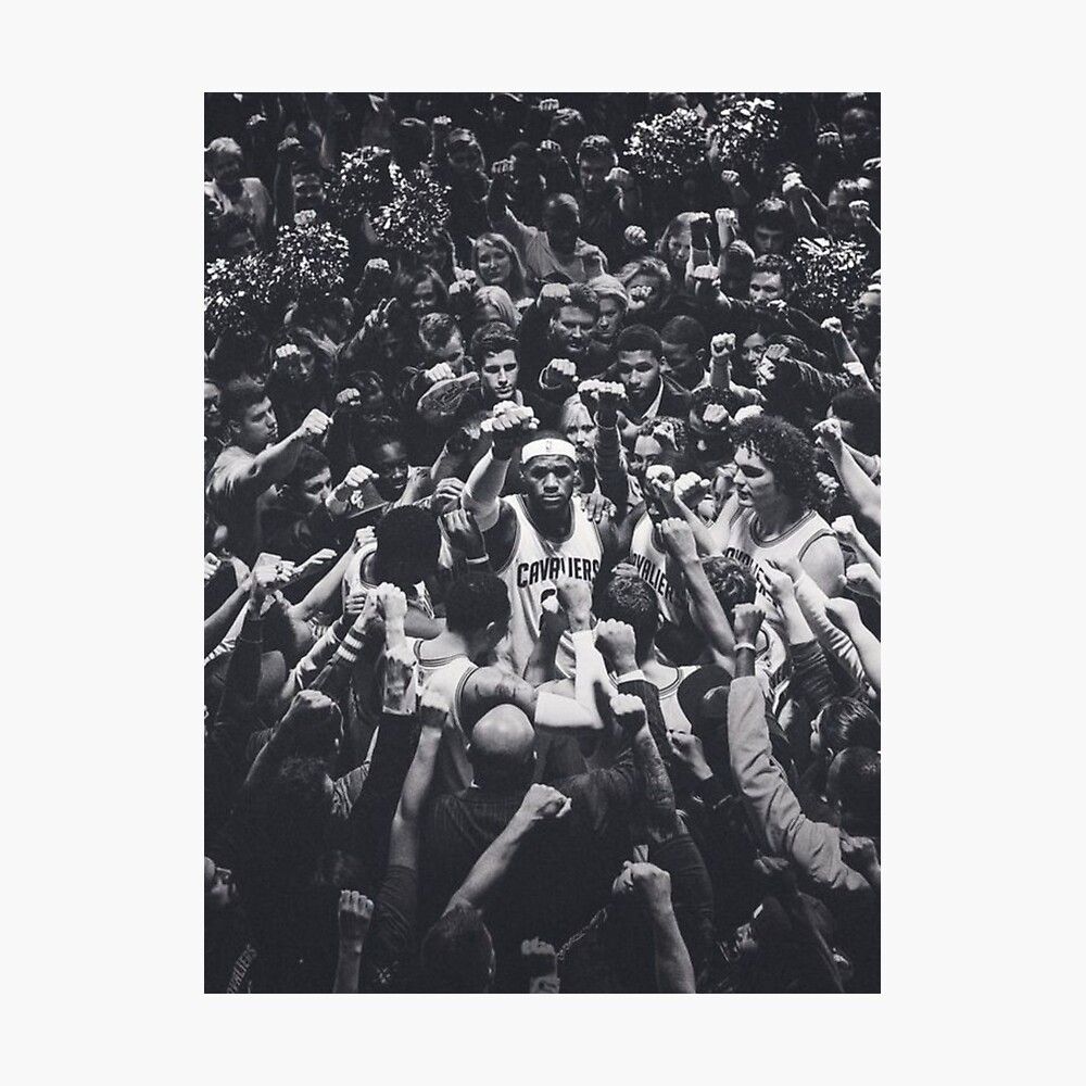 Lebron James and everyone around him Poster