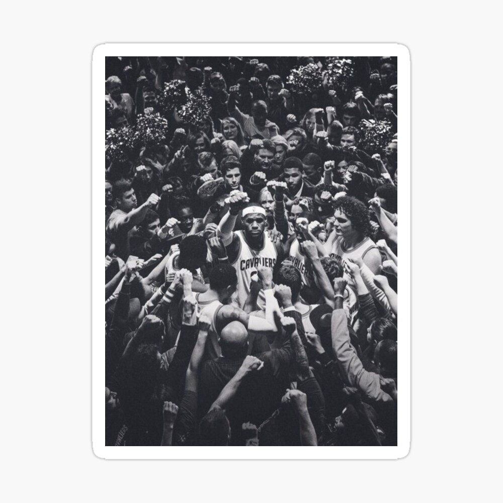 Lebron James and everyone around him Poster
