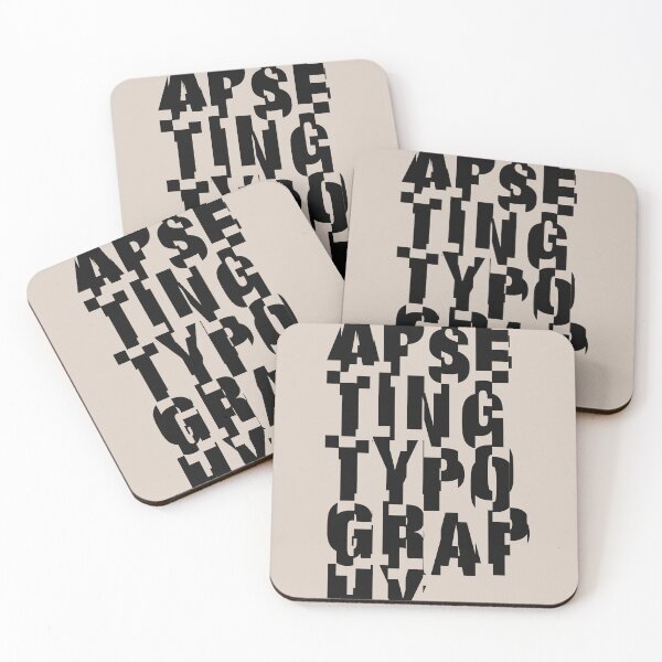 Item preview, APSETING TYPOGRAPHY designed and sold by Yellow-Studio.