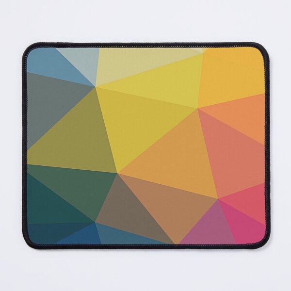 Item preview, Abstract geometric multicolor triangles designed and sold by cutecrazytshirt.
