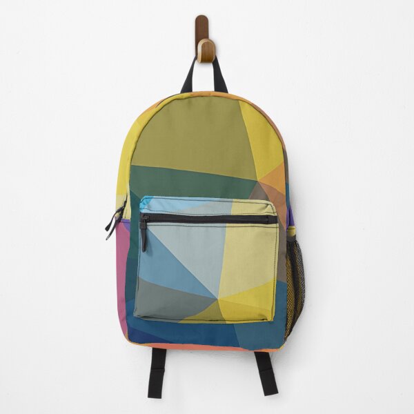 Item preview, Abstract geometric multicolor triangles designed and sold by cutecrazytshirt.