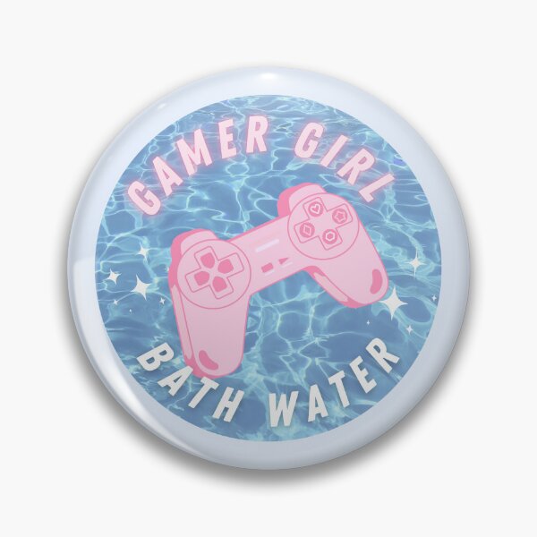 Item preview, Gamer girl bath water designed and sold by Anxatzi.