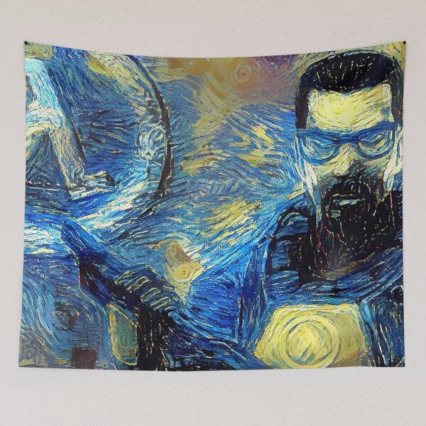 Item preview, Half-Life Gordon Freeman Starry Night designed and sold by weirdo97.