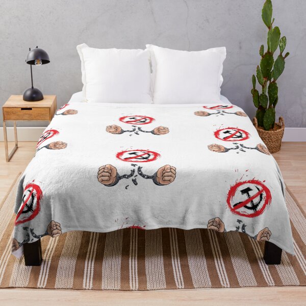 Item preview, NO COMMUNISIM! FIGHT FOR FREEDOM! designed and sold by CoolDesignUSA.