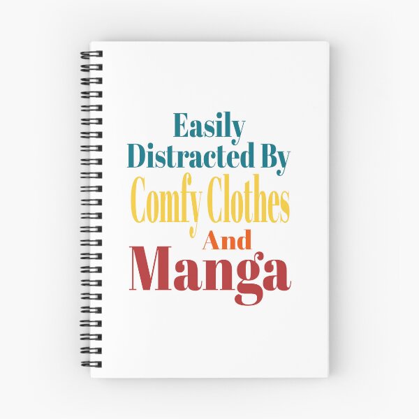 Item preview, Easily Distracted By Comfy Clothes And Manga Funny Humor designed and sold by Amazingtaste.