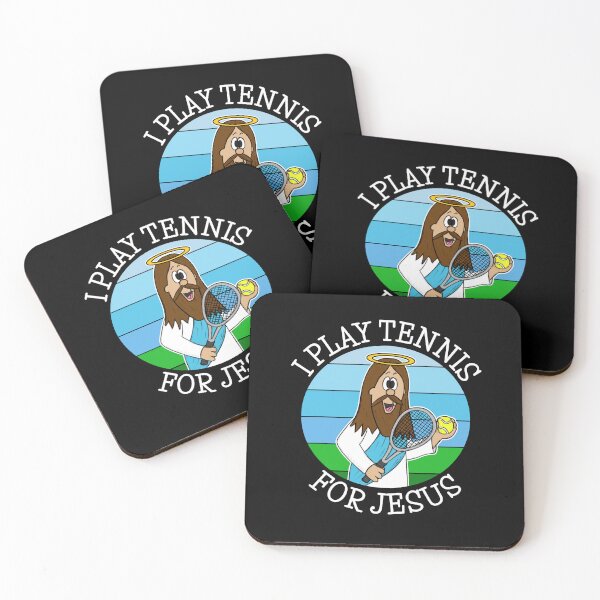 Item preview, I Play Tennis For Jesus designed and sold by doodlerob.