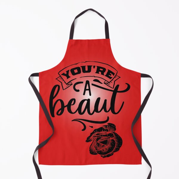 Item preview, Classic Aussie saying 'You're a Beaut' with rose, Aussie Quotes designed and sold by BoganSlogan.