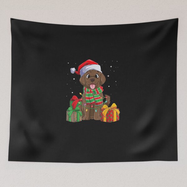 Item preview, Chocolate Labrador Retriever Christmas Xmas Lab D designed and sold by tuccilauferh.