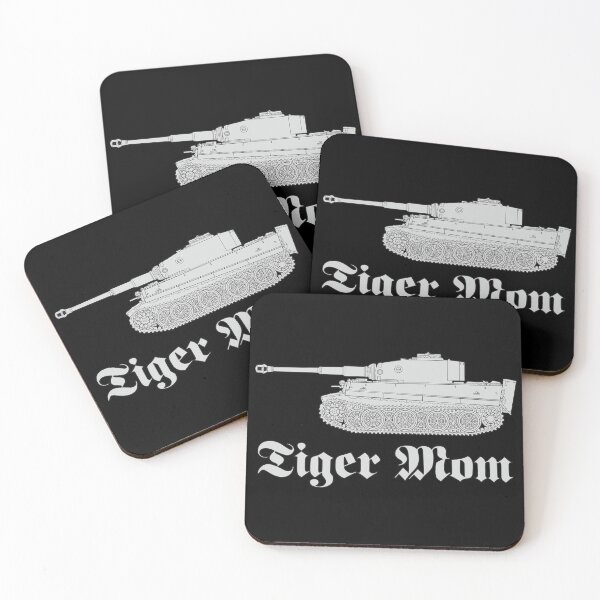 Item preview, Tiger MOM and Tiger tank image side view designed and sold by FAawRay.