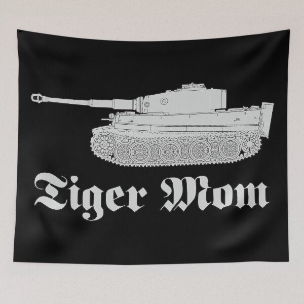 Item preview, Tiger MOM and Tiger tank image side view designed and sold by FAawRay.