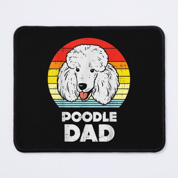 Item preview, Poodle Dad Sunset Retro designed and sold by DrewDzung.