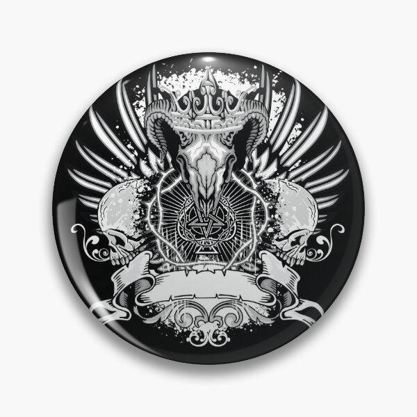 Item preview, Gothic Baphomet Satanic 666 pentagram designed and sold by nueschka.