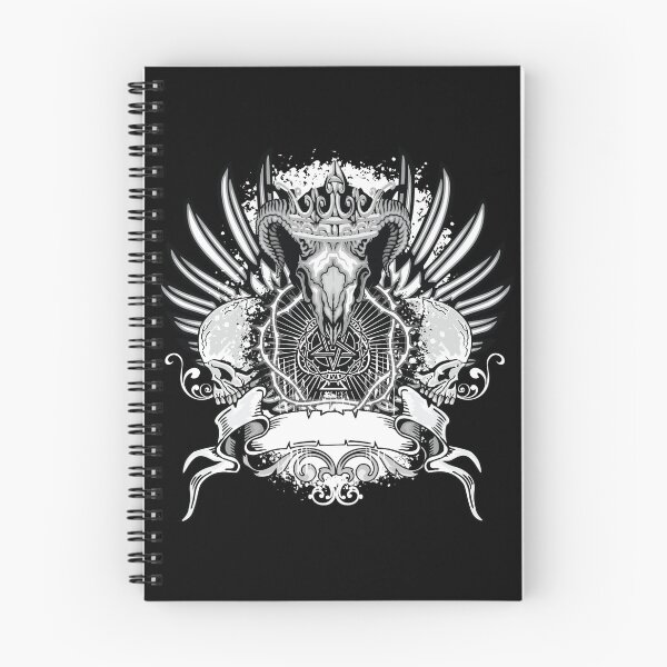 Item preview, Gothic Baphomet Satanic 666 pentagram designed and sold by nueschka.