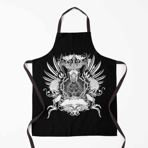 Item preview, Gothic Baphomet Satanic 666 pentagram designed and sold by nueschka.