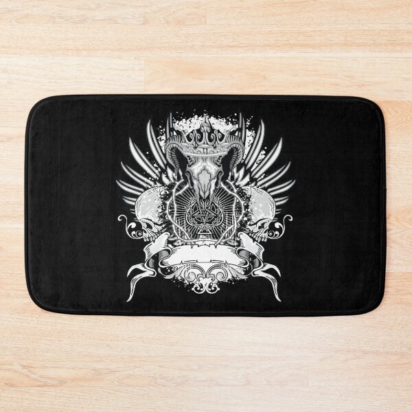 Item preview, Gothic Baphomet Satanic 666 pentagram designed and sold by nueschka.