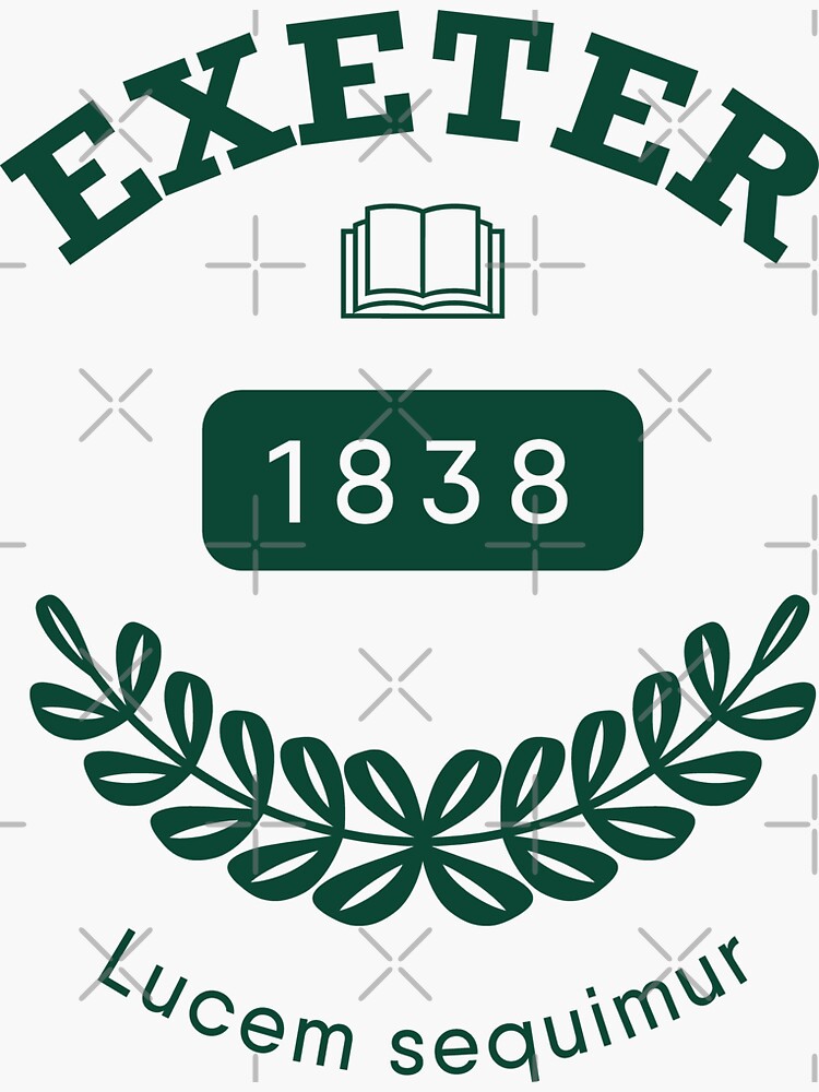 "University of Exeter" Sticker for Sale by artadon Redbubble
