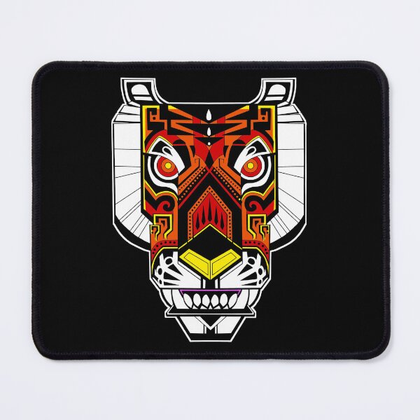 Item preview, Block Tiger Screen Print designed and sold by PaleoPanthera.