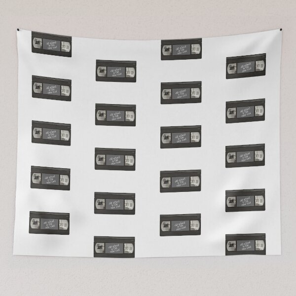Item preview, Old School is the New Cool! VHS (on White) designed and sold by epinkb.