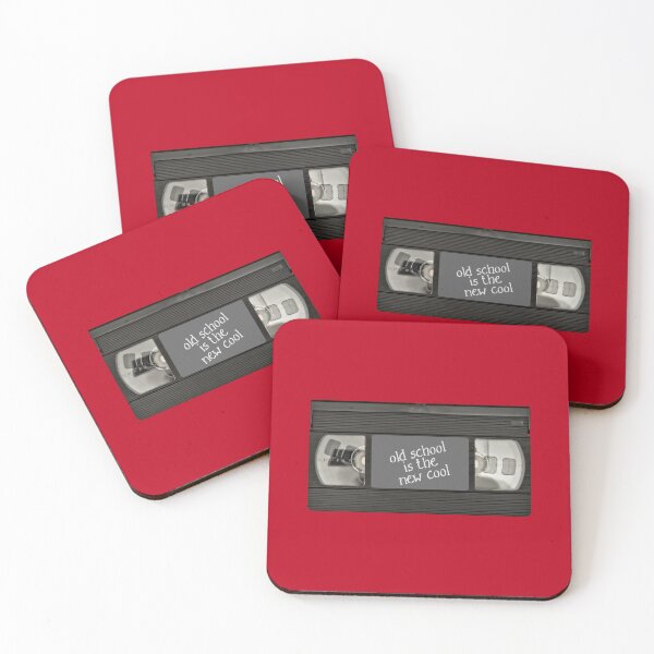Item preview, Old School is the New Cool! VHS (on Red) designed and sold by epinkb.