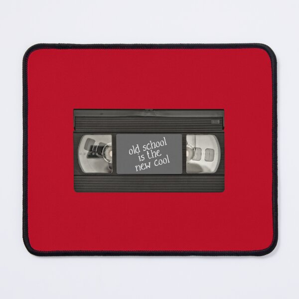 Item preview, Old School is the New Cool! VHS (on Red) designed and sold by epinkb.