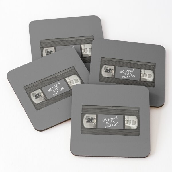 Item preview, Old School is the New Cool! VHS (on Grey) designed and sold by epinkb.