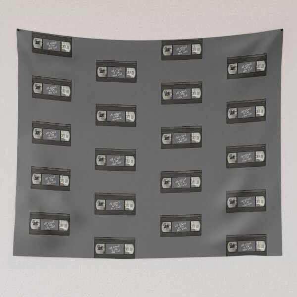 Item preview, Old School is the New Cool! VHS (on Grey) designed and sold by epinkb.