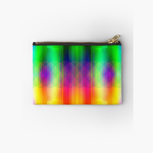 Item preview,  PAINTING OF ABSTRACT PATTERNS WITH VERTICAL STRIPES IN RAINBOW COLORS. designed and sold by Ralek.