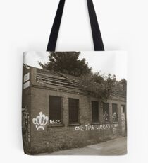 Old Railway building Tote Bag