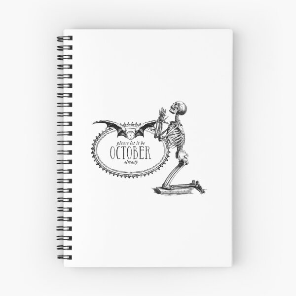 Item preview, Please Let it Be October designed and sold by Socket and Founder Grave Goods Emporium.