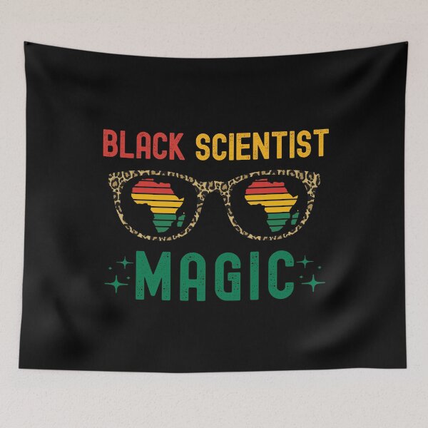 Item preview, Black Scientist Magic - African American Educator, Black Female Scientist, Black Girl Magic, Melanin, Black Educator, African American Professor designed and sold by jadedscientist.