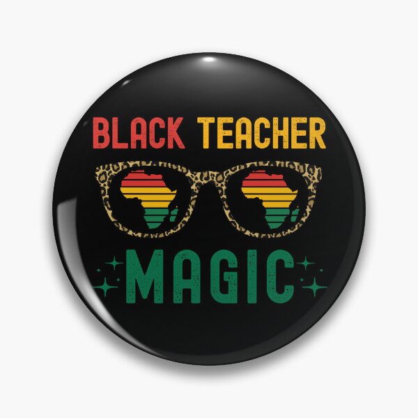 Item preview, Black Teacher Magic - African American Educator, Black Female Scientist, Black Girl Magic, Melanin, Black Educator, African American Professor designed and sold by jadedscientist.