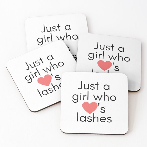 Item preview, Just a girl who loves lashes for a lash tech designed and sold by 306Biz.