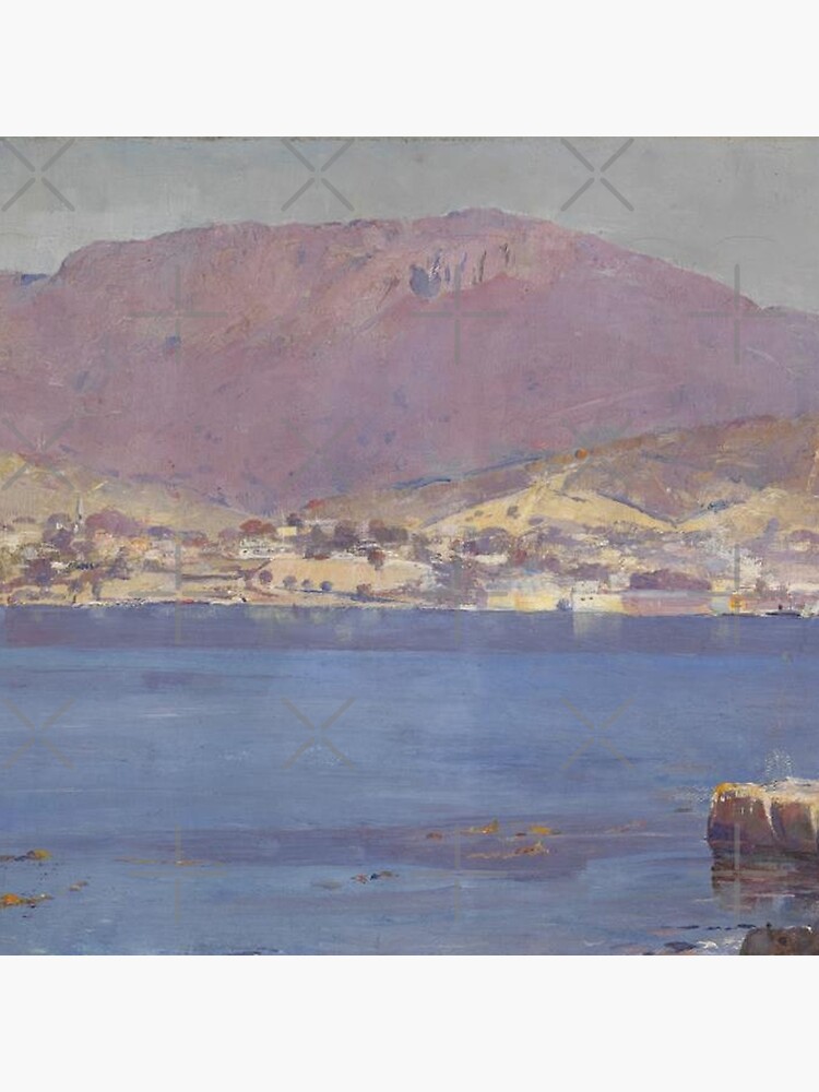 "Tom Roberts Hobart, Tasmania (1920) oil on canvas. High quality