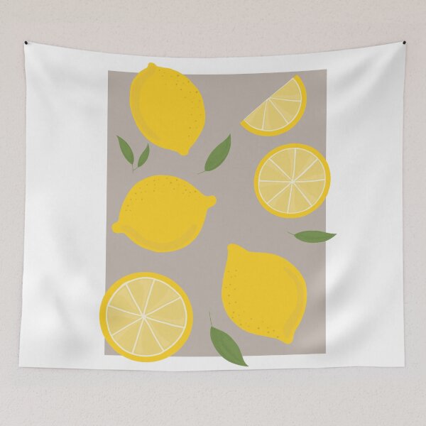 Item preview, Hand drawn lemon design  designed and sold by Sanaura.