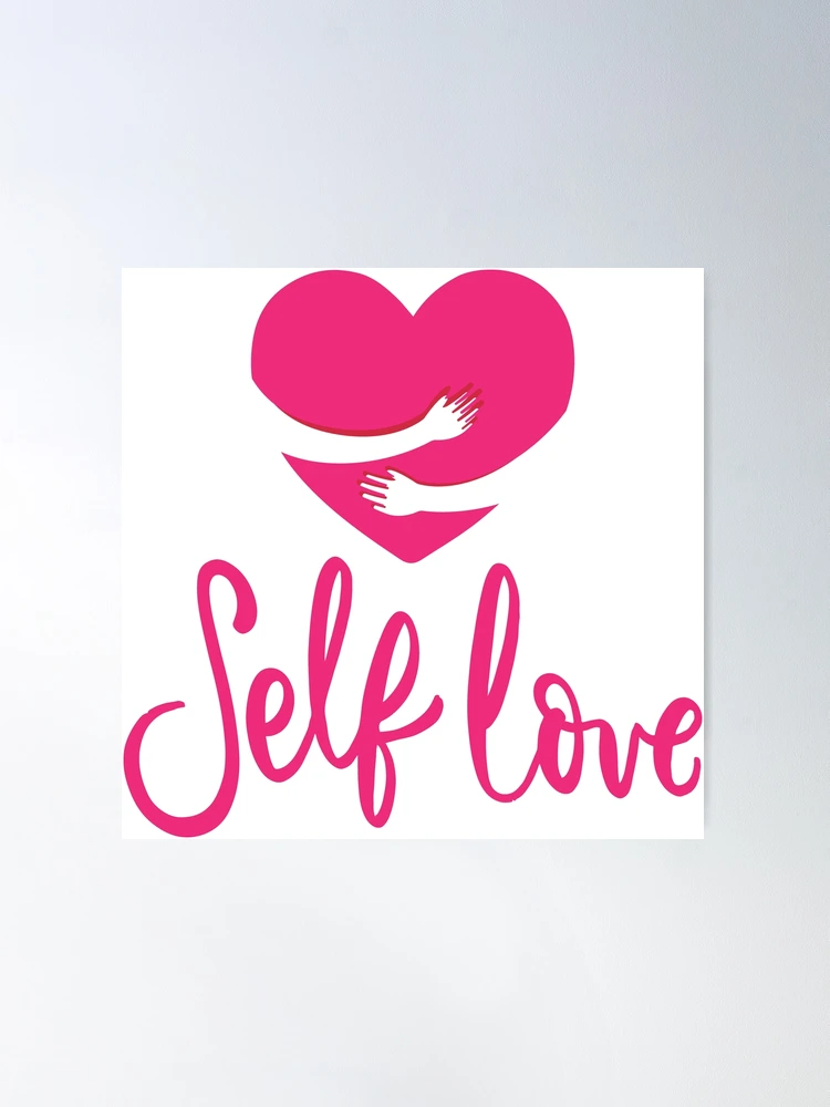 More Self Love, positive quote' Sticker | Spreadshirt