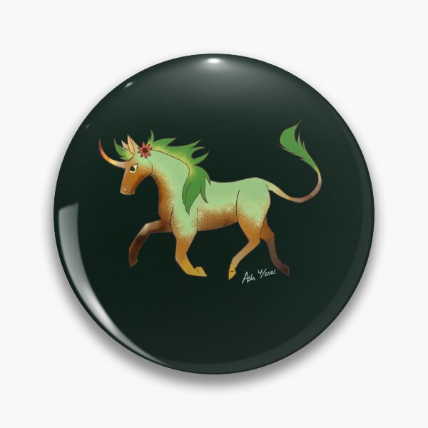Item preview, Unicornio elemental de tierra designed and sold by RedVioletShirts.