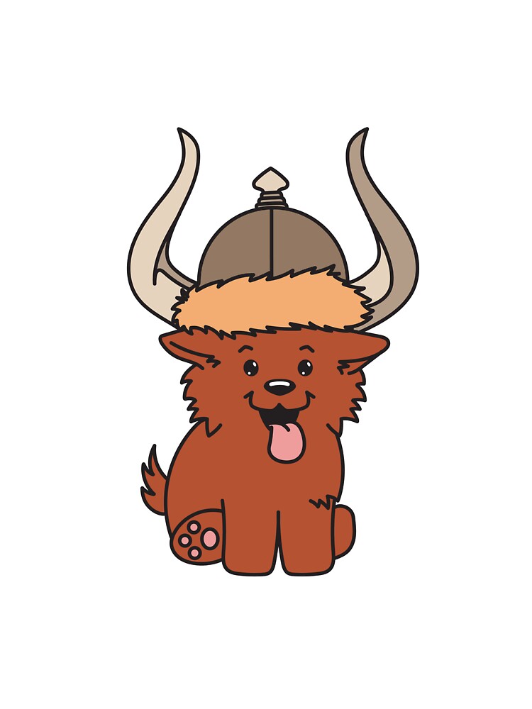 Thumbnail 2 of 2, Kids T-Shirt, Viking Puppy designed and sold by HMCraft.