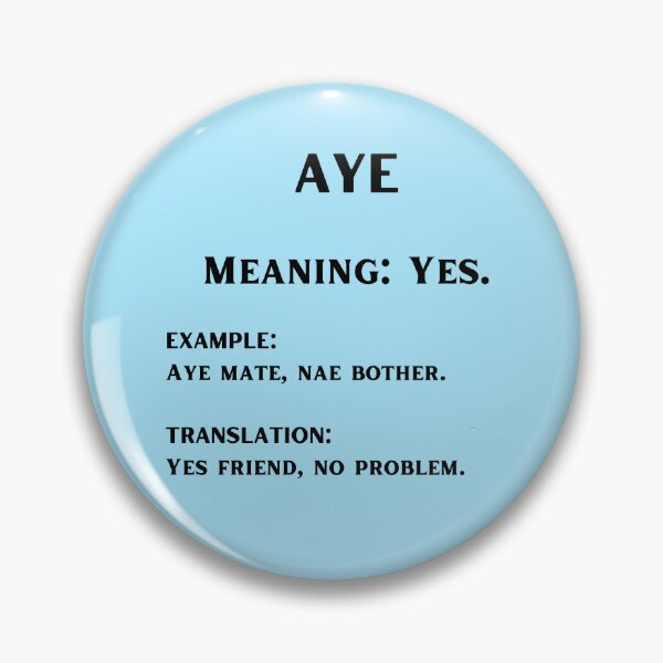 Item preview, AYE designed and sold by CreativeMagi.
