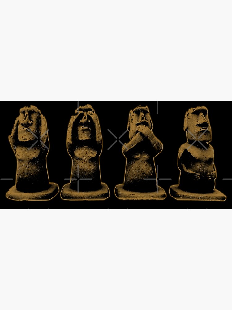 Moai Posters and Art Prints for Sale