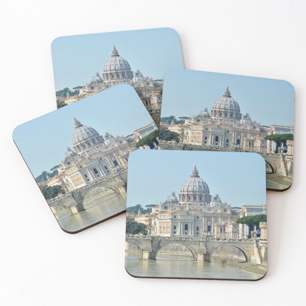 Item preview, View of Vatican City from the Tiber River designed and sold by Lauren Clewes Photography.