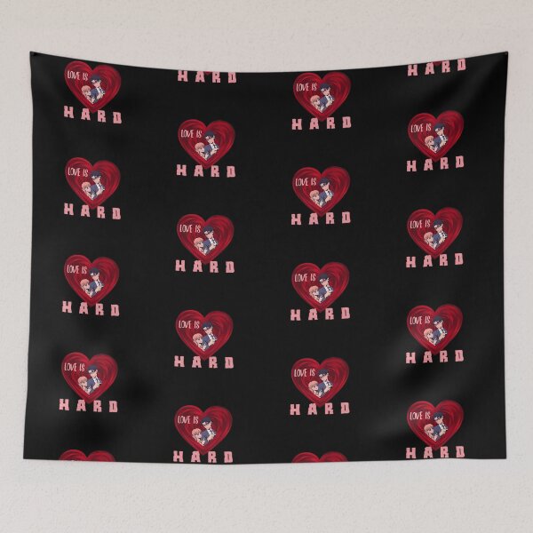 Item preview, Love is Hard (on Black) designed and sold by epinkb.