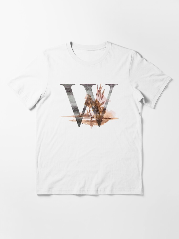 Watercolor Monogram A | Essential T-Shirt